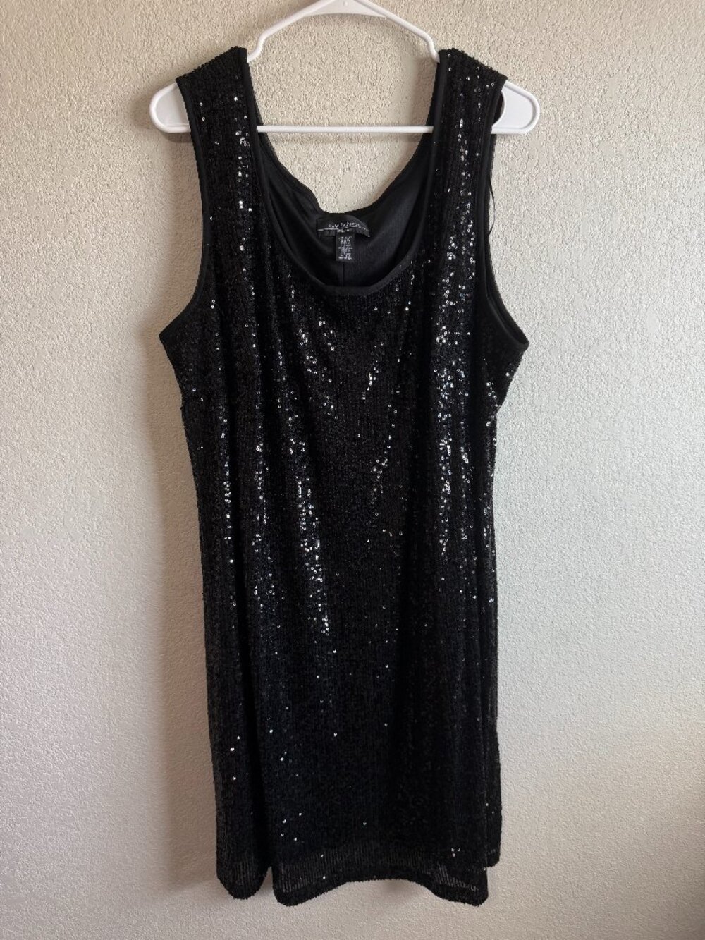 Women’s R&M Richards Black Sequin Party Dress Size 22W